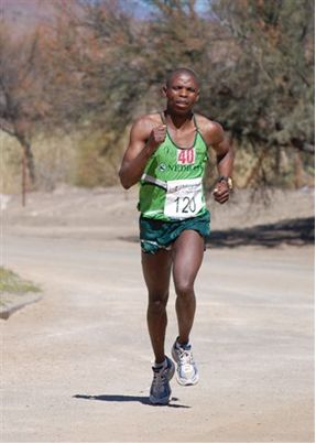 Lindile Tokota on his win in the Karoo Ultra Marathon.